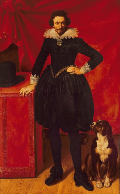 Portrait of the Duke of Chevreuse by Frans Pourbus the Younger